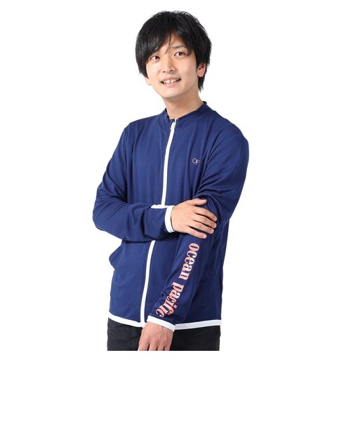 オーシャンパシフィック（Ocean Pacific）ラッシュガード 長袖 ジップ