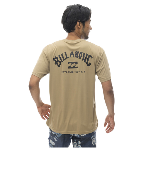 ビラボン（BILLABONG）ラッシュガード 半袖 ラッシュT BE011856 GRA