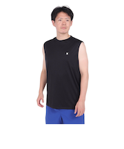 ハーレー（HURLEY）ラッシュガード バックプリント ワンアンドオンリー タンクトップ 水陸両用 23S01MRG01-BLK