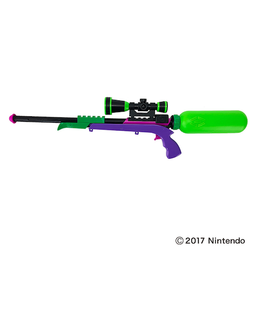 ドウシシャ(DOSHISHA)スプラトゥーン2 スプラスコープ ネオングリーン SPT-611AGRN 水鉄砲 ウォーターガン キッズ プール 海