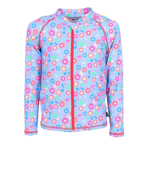 ナイキ（NIKE）トドラー ガールズ ラッシュガード 長袖 ハイドロガード ジップアップ ジャケット 1991096-012