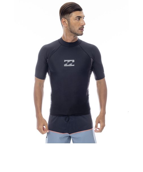 ビラボン（BILLABONG）ラッシュガード 半袖 ハイネック BF011850 TYE