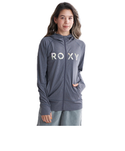 ロキシー（ROXY）ラッシュガード 長袖 SIMPLY BOTANICAL ロゴ パーカー 24SPRLY241027CHA