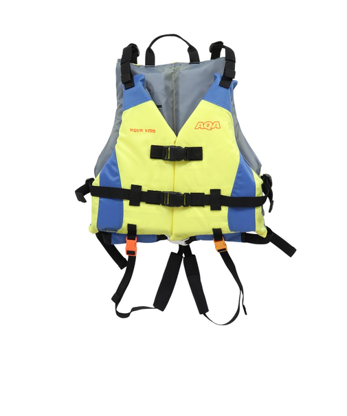 アクア（AQA）フローティングベスト ライフジャケット キッズ 子供用 KA-9026 YL/BL