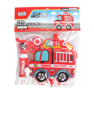 リリック（LYRIC）タンク型 ウォーターガン トミカ ウォーターシューター 消防車