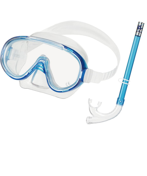 リーフツアラー(REEFTOURER)シュノーケリング 2点セット 24 RC9105 CB スノーケル&マスク 10歳から大人用