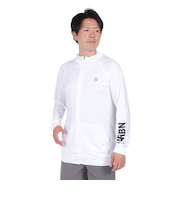 エアボーン（ARBN）ラッシュガード 長袖 ロングスリーブ フーデッド AB24SSM-APP0901WHT