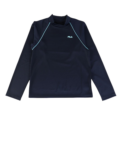 フィラ（FILA）ジュニア 長袖被りスクールラッシュガード 125203-NSA