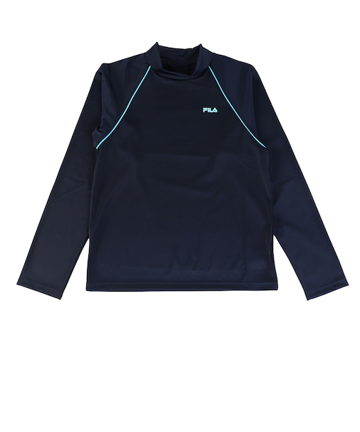 フィラ（FILA）ジュニア 長袖被りスクールラッシュガード 125203-NSA