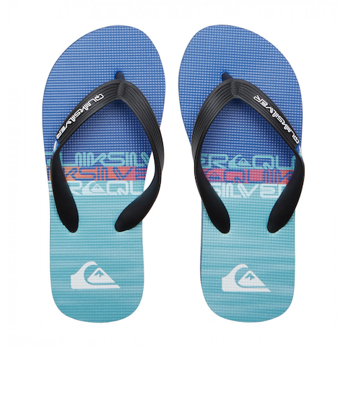 クイックシルバー(Quiksilver)ジュニア 子供用 ビーチサンダル MOLOKAI CORE YOUTH 24SP AQBL100596 XKBB