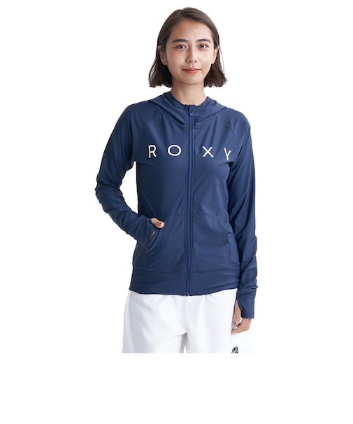 ロキシー（ROXY）ラッシュガード 長袖 RASHIE パーカー 24SPRLY245033NVY