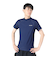 フットマーク（FOOTMARK）ラッシュガード 半袖 Tシャツ UVカット UPF50+ 半袖かぶりラッシュガード 0242300NVY