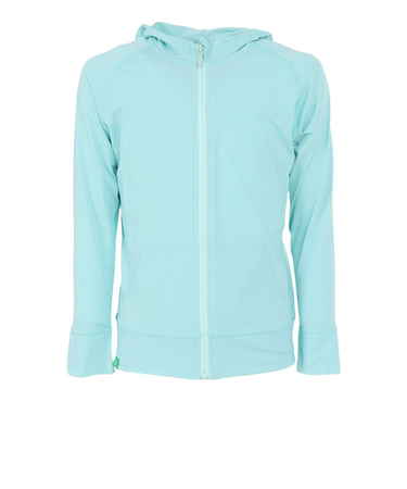 フットマーク（FOOTMARK）ラッシュガード キッズ長袖フルジップパーカー 水陸両用 3100134-389