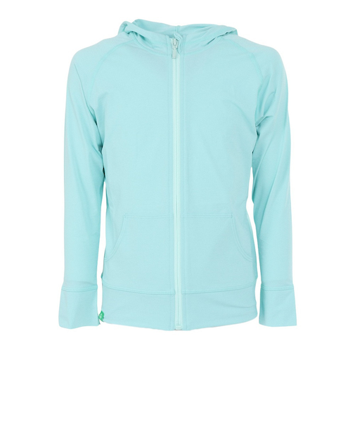 フットマーク（FOOTMARK）ラッシュガード キッズ長袖フルジップパーカー 水陸両用 3100134-389