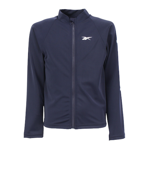 リーボック（REEBOK）長袖フルジップ ラッシュガード 115431 NV