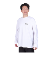 リーフ（REEF）ロゴ 長袖ラッシュガード RFTEM2320 WHT LLサイズ
