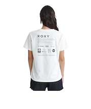 ロキシー（ROXY）ラッシュガード 半袖 Tシャツ HISTORIA DEL LOGO 24SURLY242018OWT