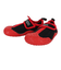 アクア（AQA）スノーケリングシューズ 子供 キッズ シュノーケル スノーケル 水遊び KW-4473N BLK/RED