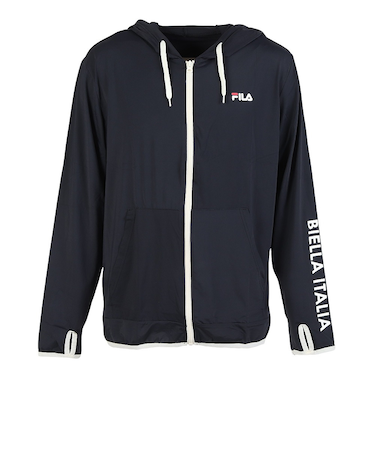 フィラ（FILA）ラッシュガード 長袖 SNC UVパーカー 425290-BK