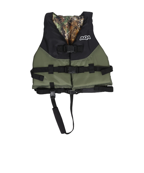 アクア（AQA）ジュニア マリンウエア フローティングベスト KA-9030 BK/TC