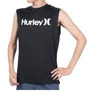 ハーレー（HURLEY）ラッシュガード ノースリーブ UVカット UPF50+ 紫外線対策 RASH ONE AND ONLY MRG2310035-BLK