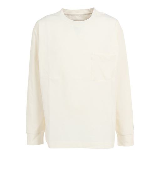 フットマーク（FOOTMARK）ジュニア ラッシュガード 長袖 プルオーバー FOOTMARKNATURAL 3100230-01 クリーム