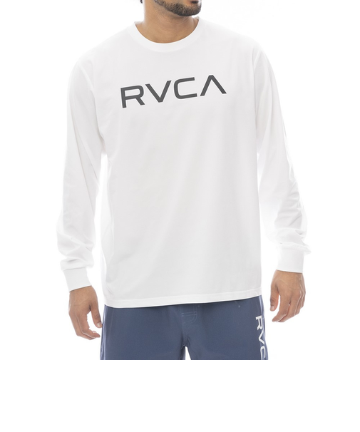 ルーカ（RVCA）ラッシュガード 長袖 ESCAPE SFLT BF041876 WHT