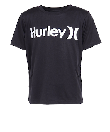 ハーレー（HURLEY）ジュニア ラッシュガード 半袖 ONE AND ONLY Tシャツ BRG2331001-BLK