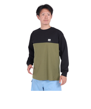 リーフ(REEF)ラッシュガード 長袖 BICOLOR ラッシュ長袖Tシャツ RFTEM2421-OLV