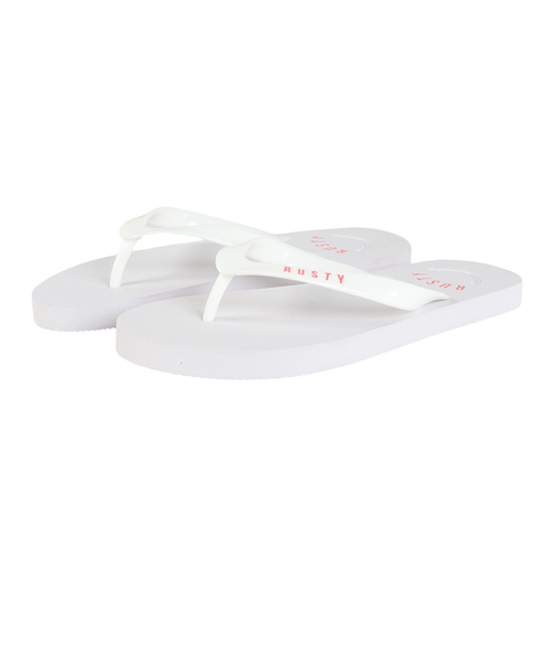 ラスティ（RUSTY）マリンシューズ ビーチサンダル スマイル 924940WHT