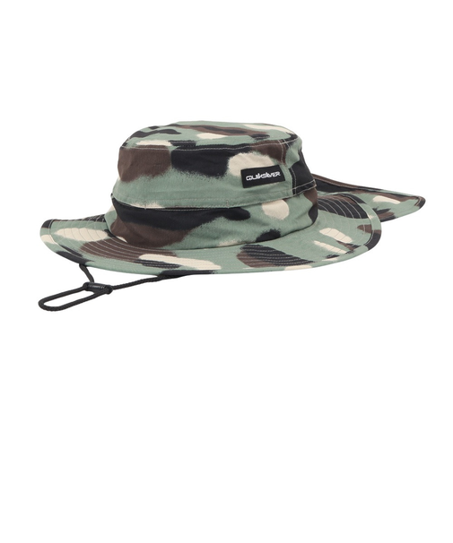 クイックシルバー（Quiksilver）帽子 ビーチハット UVカット 撥水 UV WATER BEACH HAT 24SP QSA241714 CAM