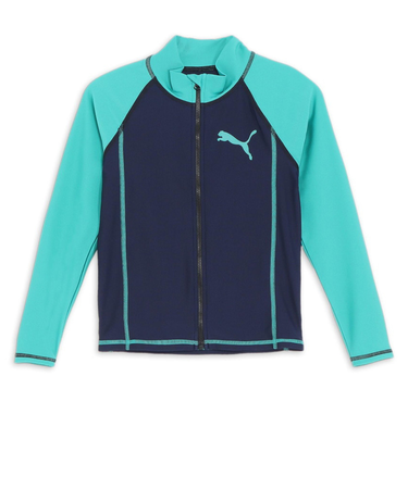 プーマ（PUMA）ラッシュガード ジュニア 長袖 フルジップ ラッシュガード UVカット 935255 06