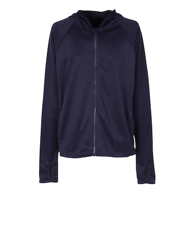 ニッキー キッズ（NIKKI KIDS）ジュニア ラッシュガード 長袖 無地 パーカー UVカット STAR OF LIFE 124930NV