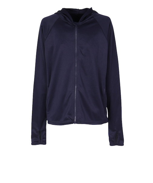 ニッキー キッズ（NIKKI KIDS）ジュニア ラッシュガード 長袖 無地 パーカー UVカット STAR OF LIFE 124930NV