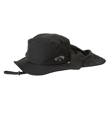 ビラボン（BILLABONG）帽子 サーフハット 水陸両用 UVカット 日焼け対策 SUBMERSIBLE HAT BE01A917 BLK