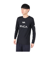 ルーカ（RVCA）ラッシュガード 長袖 VA RASH ロングスリーブ BF041880 BLK