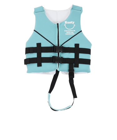 ラスティ（RUSTY）フローティングベスト ライフジャケット 子供用 キッズ アウトドア マリンスポーツ 海 川 SMILE 963930EME