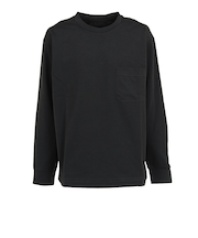 フットマーク（FOOTMARK）ジュニア ラッシュガード 長袖 プルオーバー FOOTMARKNATURAL 3100230-09 ブラック