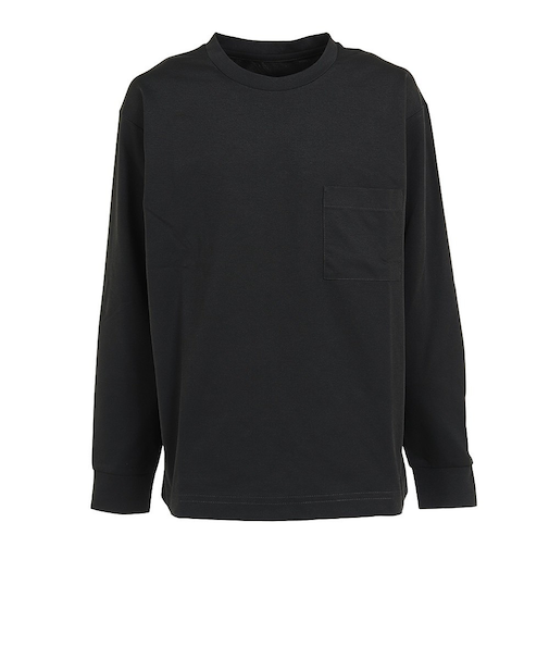 フットマーク（FOOTMARK）ジュニア ラッシュガード 長袖 プルオーバー FOOTMARKNATURAL 3100230-09 ブラック