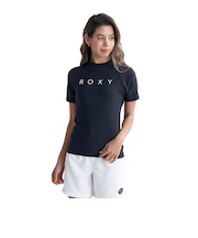 ロキシー（ROXY）ラッシュガード 半袖 RASHIE ショートスリーブ 半袖ラッシュガード 25SPRLY245035BLK