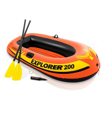 インテックス（INTEX）ボートセット 2人乗り エクスプローラー200 インフレータブルボート セット 58331