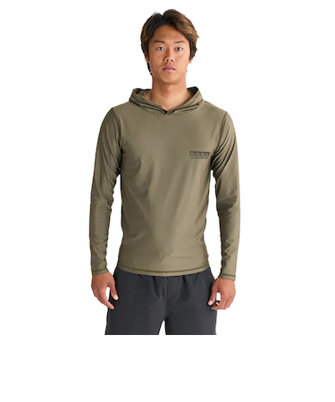 クイックシルバー（Quiksilver）ラッシュガード 長袖 OMNI BOX HOODIE ラッシュガード 25SPQLY251006OLV