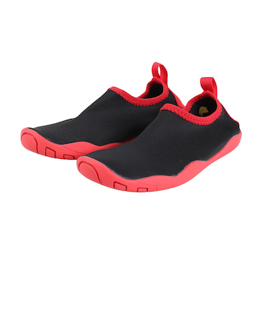 アクア（AQA）ジュニア 子供用 マリンシューズ ウォーターシューズ 水陸両用 BKRD 24KW-4652