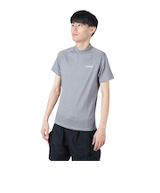 フットマーク(FOOTMARK)ラッシュガード 半袖 Tシャツ UVカット UPF50+ 半袖かぶりラッシュガード 0242300MGRY