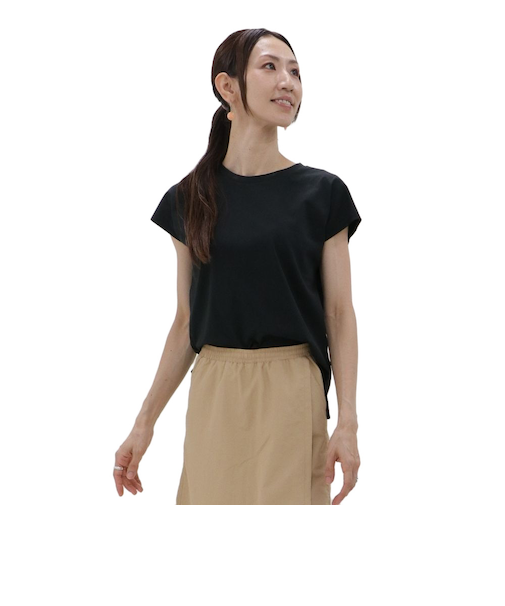 フットマーク（FOOTMARK）ラッシュガード ノースリーブ UVカット 防虫&吸水速乾 フレンチスリーブ 3100130-09