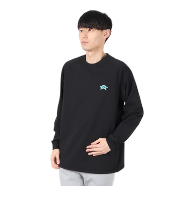 リーフ（REEF）ラッシュガード 長袖 ブラック Tシャツ RFTEM2520-BK/AQ