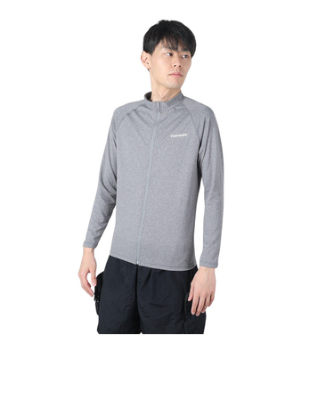 フットマーク（FOOTMARK）ラッシュガード 長袖 フルジップ UVカット UPF50+ 紫外線対策 0242301MGRY