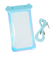 オウルテック(Owltech)完全防塵・防水ケース スマホ IP68取得 オーロラカラー OWL-WPCSP18S-AU