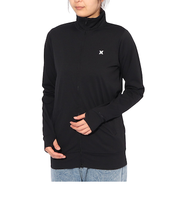 ハーレー（HURLEY）ラッシュガード 長袖 ファントム グラフィック ジャケット 24WRG2320029-BLK