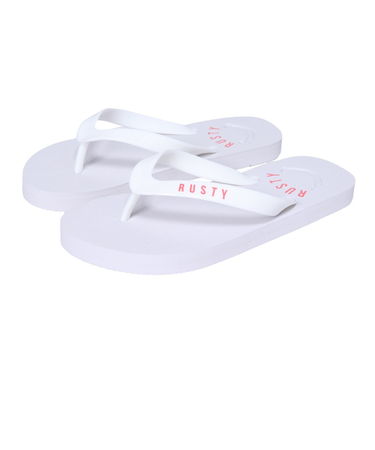 ラスティ（RUSTY）マリンシューズ ビーチサンダル スマイル 964940WHT